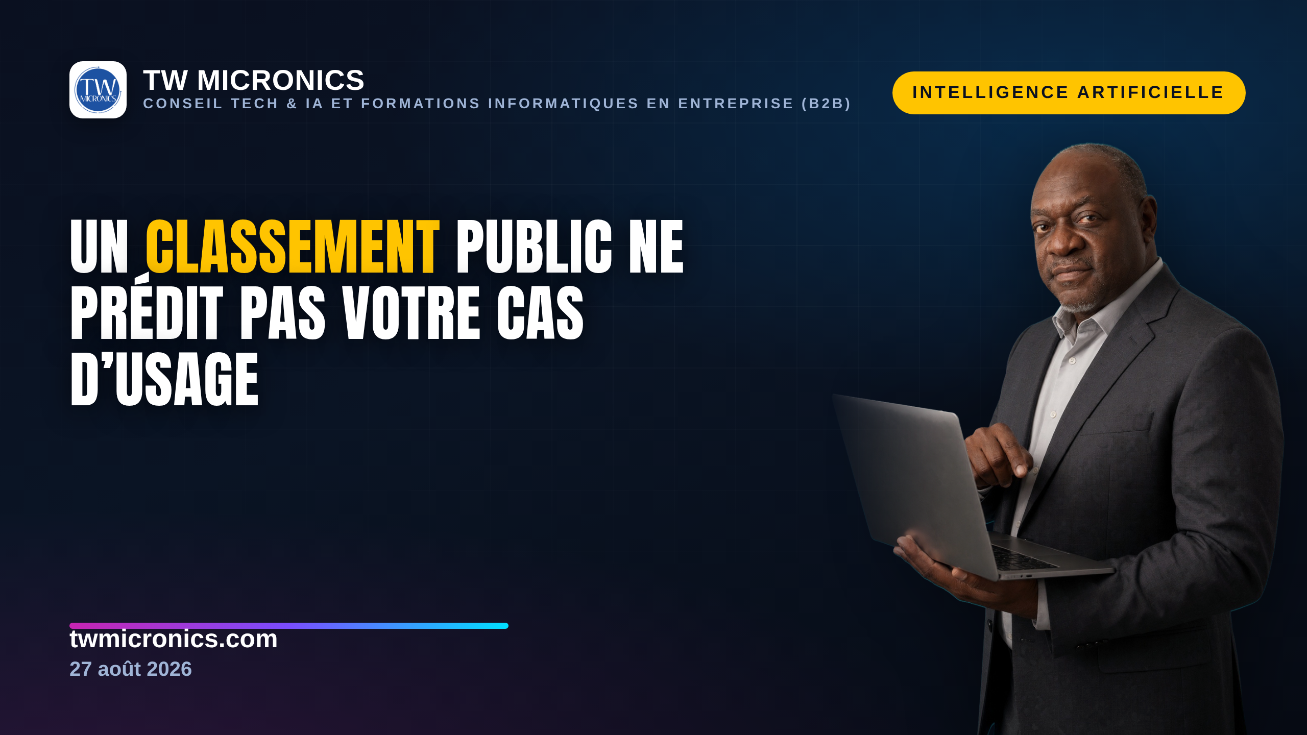 Les classements publics de modèles IA ne prédisent pas votre cas d'usage
